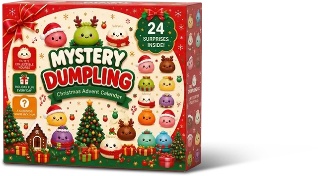 Squishy Dumpling Advent Calendar box