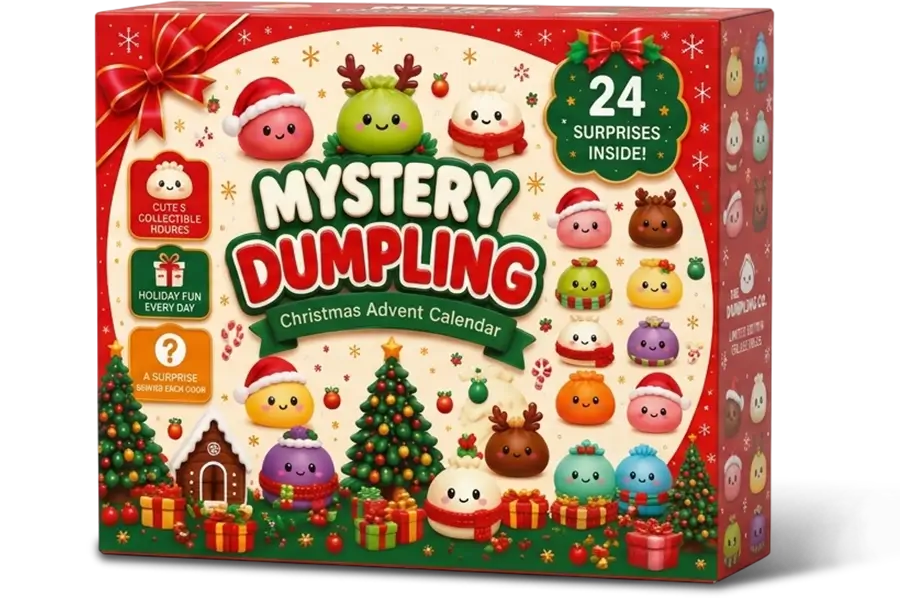Squishy Dumpling Advent Calendar box