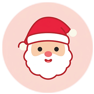 Santa dumpling character