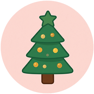 Christmas tree character