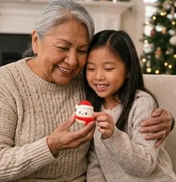 Customer photo of the Squishy Dumpling Advent Calendar
