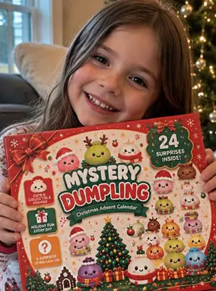 Choosing the day's surprise from the advent calendar