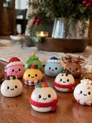 A growing collection of squishy dumplings