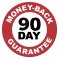90-day money-back guarantee